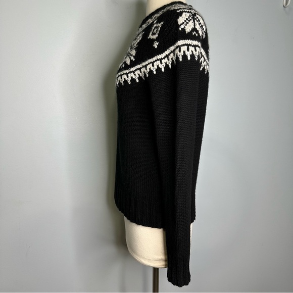 Ralph Lauren Purple Label Hand Knit Embellished 100% Cashmere Fair Isle Sweater - Picture 5 of 16